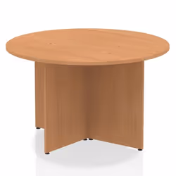 Dynamic Impulse W1200 x D1200 x H730mm Free-Standing Round Table Panel