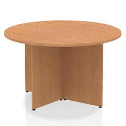 Dynamic Impulse W1200 x D1200 x H730mm Free-Standing Round Table Panel