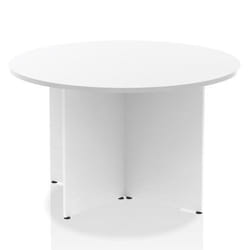 Dynamic Impulse W1200 x D1200 x H730mm Free-Standing Round Table Panel