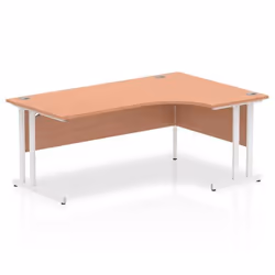 Dynamic Impulse Contract Right Hand Crescent Cantilever Desk W1800 x D