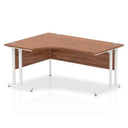 Dynamic Impulse Contract Left Hand Crescent Radial Cantilever Desk W16