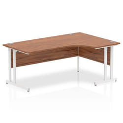 Dynamic Impulse Contract Right Hand Crescent Cantilever Desk W1800 x D