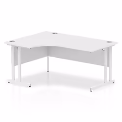Dynamic Impulse Contract Left Hand Crescent Radial Cantilever Desk W16