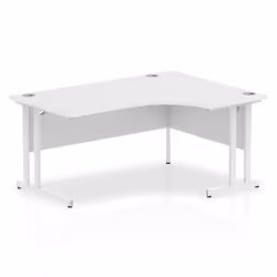 Dynamic Impulse Contract Right Hand Crescent Cantilever Desk W1600 x D