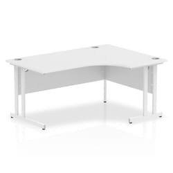 Dynamic Impulse Contract Right Hand Crescent Cantilever Desk W1600 x D