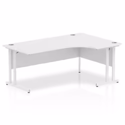 Dynamic Impulse Contract Right Hand Crescent Cantilever Desk W1800 x D