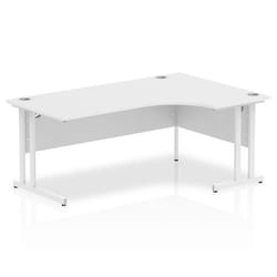 Dynamic Impulse Contract Right Hand Crescent Cantilever Desk W1800 x D