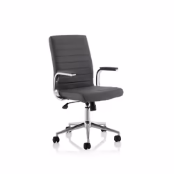 Uber cool and comfortable Ezra features stylish stitching detail. tilting and lock mechanisms and stunning chrome details suc ...