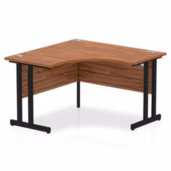 Dynamic Impulse W1200 x D1200/600 x H730mm Corner Desk With Cable Mana