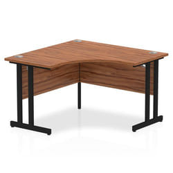 Dynamic Impulse W1200 x D1200/600 x H730mm Corner Desk With Cable Mana