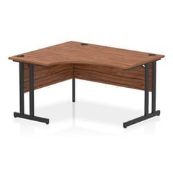 Dynamic Impulse W1400 x D1200/800 x H730mm Left Hand Crescent Desk Wit