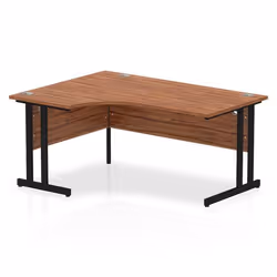 Dynamic Impulse W1600 x D1200/800 x H730mm Left Hand Crescent Desk Wit
