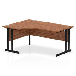 Dynamic Impulse W1600 x D1200/800 x H730mm Left Hand Crescent Desk Wit