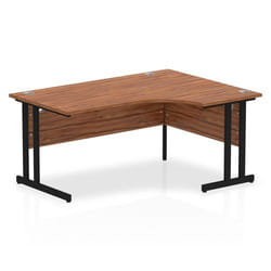 Dynamic Impulse W1600 x D800/1200 x H730mm Right Hand Crescent Desk Wi