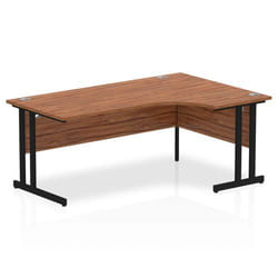 Dynamic Impulse W1800 x D800/1200 x H730mm Right Hand Crescent Desk Wi