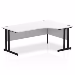 Dynamic Impulse W1800 x D800/1200 x H730mm Right Hand Crescent Desk Wi