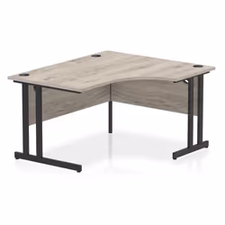 Dynamic Impulse W1400 x D800/1200 x H730mm Right Hand Crescent Desk Wi