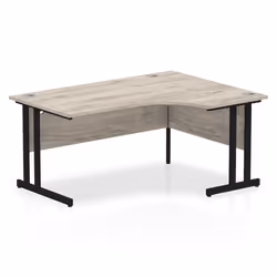 Dynamic Impulse W1600 x D800/1200 x H730mm Right Hand Crescent Desk Wi