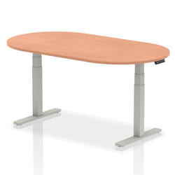 Dynamic Impulse W1800 x D1000 x H660-1310mm Height Adjustable Boardroo