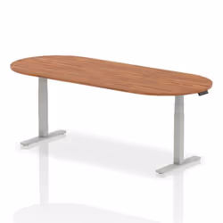 Dynamic Impulse W2400 x D1000 x H660-1310mm Height Adjustable Boardroo