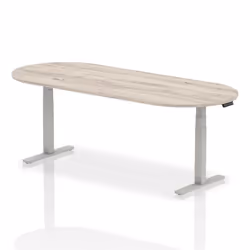 Dynamic Impulse W2400 x D1000 x H660-1310mm Height Adjustable Boardroo