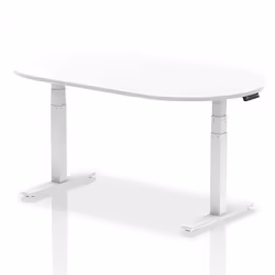 Dynamic Impulse W1800 x D1000 x H660-1310mm Height Adjustable Boardroo