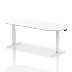 Dynamic Impulse W2400 x D1000 x H660-1310mm Height Adjustable Boardroo