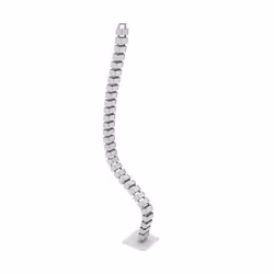 Dynamic Air Height Adjustable Cable Spine Silver - HA01528 DD