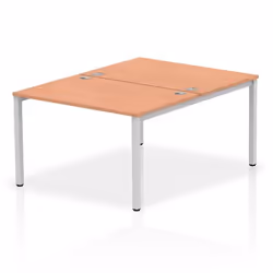 Dynamic Impulse Back-to-Back 2 Person Bench Desk W1200 x D1600 x H730m