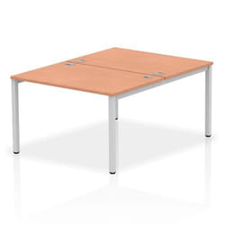 Dynamic Impulse Back-to-Back 2 Person Bench Desk W1200 x D1600 x H730m