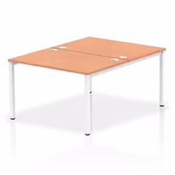 Dynamic Impulse Back-to-Back 2 Person Bench Desk W1200 x D1600 x H730m
