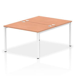 Dynamic Impulse Back-to-Back 2 Person Bench Desk W1200 x D1600 x H730m
