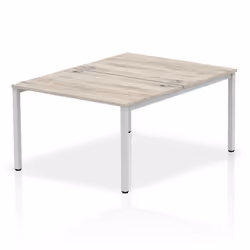 Dynamic Impulse Back-to-Back 2 Person Bench Desk W1200 x D1600 x H730m