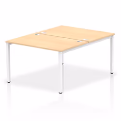 Dynamic Impulse Back-to-Back 2 Person Bench Desk W1200 x D1600 x H730m