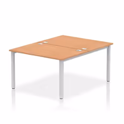Dynamic Impulse Back-to-Back 2 Person Bench Desk W1200 x D1600 x H730m