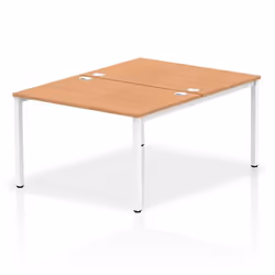Dynamic Impulse Back-to-Back 2 Person Bench Desk W1200 x D1600 x H730m