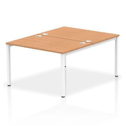 Dynamic Impulse Back-to-Back 2 Person Bench Desk W1200 x D1600 x H730m