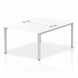 Dynamic Impulse Back-to-Back 2 Person Bench Desk W1200 x D1600 x H730m