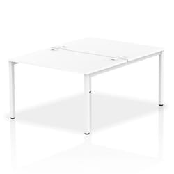 Dynamic Impulse Back-to-Back 2 Person Bench Desk W1200 x D1600 x H730m