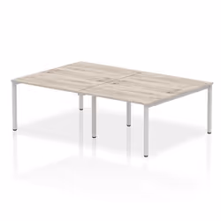 Dynamic Impulse Back-to-Back 4 Person Bench Desk W1200 x D1600 x H730m