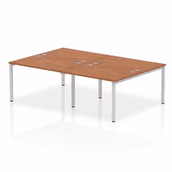 Dynamic Impulse Back-to-Back 4 Person Bench Desk W1200 x D1600 x H730m