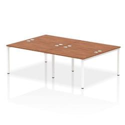 Dynamic Impulse Back-to-Back 4 Person Bench Desk W1200 x D1600 x H730m