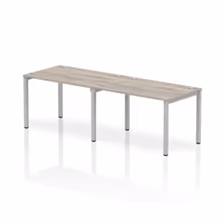 Dynamic Impulse Single Row 2 Person Bench Desk W1200 x D800 x H730mm G