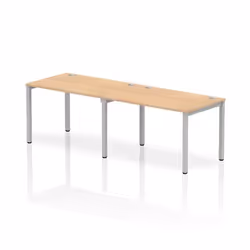 Dynamic Impulse Single Row 2 Person Bench Desk W1200 x D800 x H730mm M