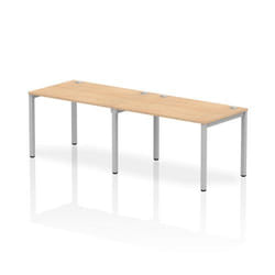 Dynamic Impulse Single Row 2 Person Bench Desk W1200 x D800 x H730mm M