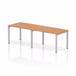 Dynamic Impulse Single Row 2 Person Bench Desk W1200 x D800 x H730mm O