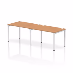 Dynamic Impulse Single Row 2 Person Bench Desk W1200 x D800 x H730mm O