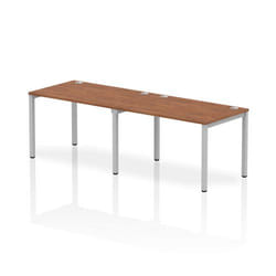 Dynamic Impulse Single Row 2 Person Bench Desk W1200 x D800 x H730mm W
