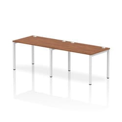 Dynamic Impulse Single Row 2 Person Bench Desk W1200 x D800 x H730mm W