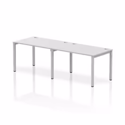 Dynamic Impulse Single Row 2 Person Bench Desk W1200 x D800 x H730mm W